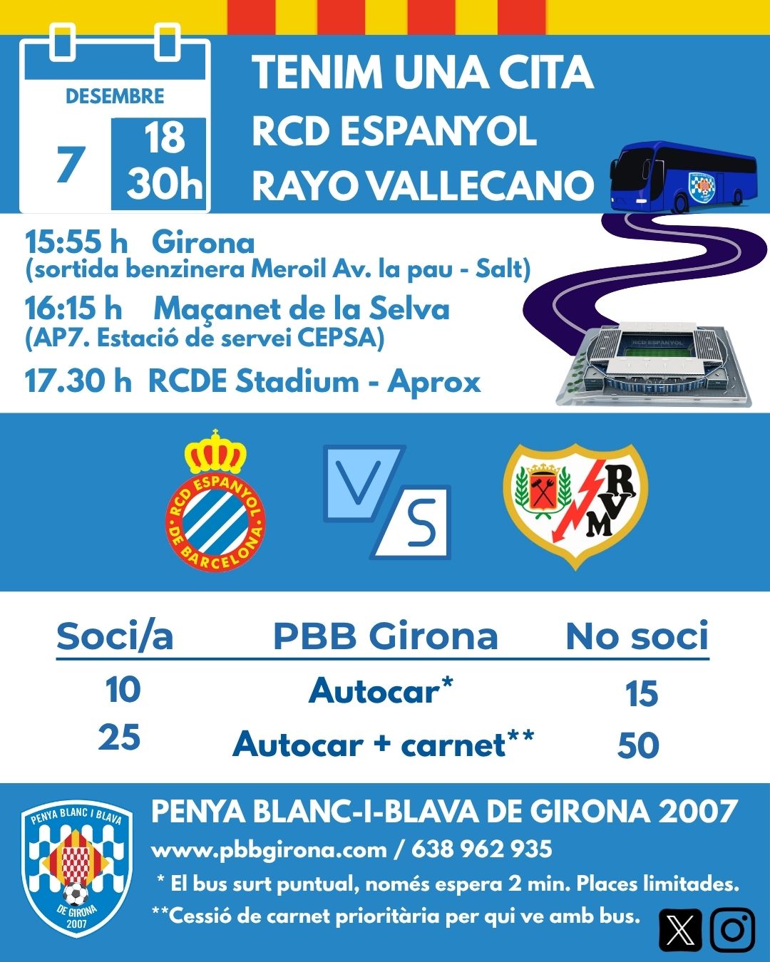 Pròxim partit – Vens?