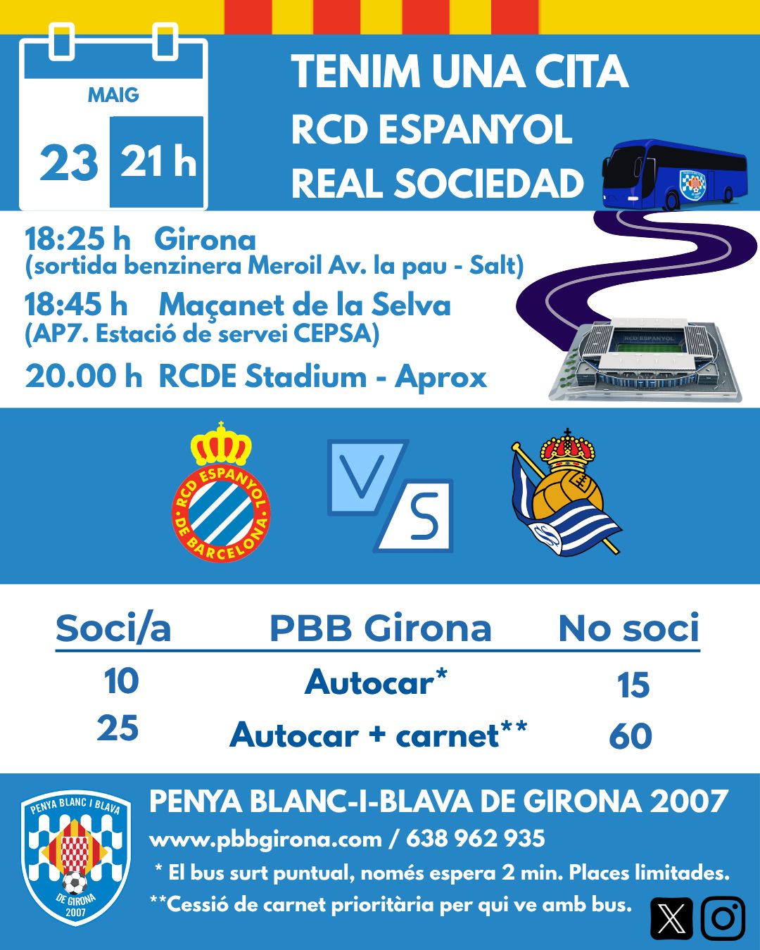 Pròxim partit – Vens al RCDE?